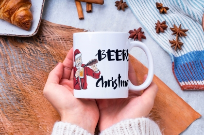 Коледна чаша Beery Christmas