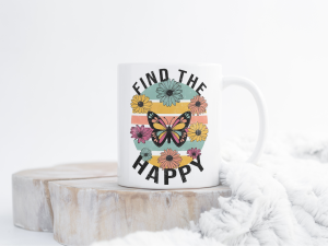 Керамична чаша Find the happy 2